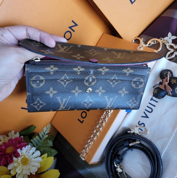 💜Louis Vuitton Monogram Emily Women's Wallet Unisex💜 - Picture 12 of 17